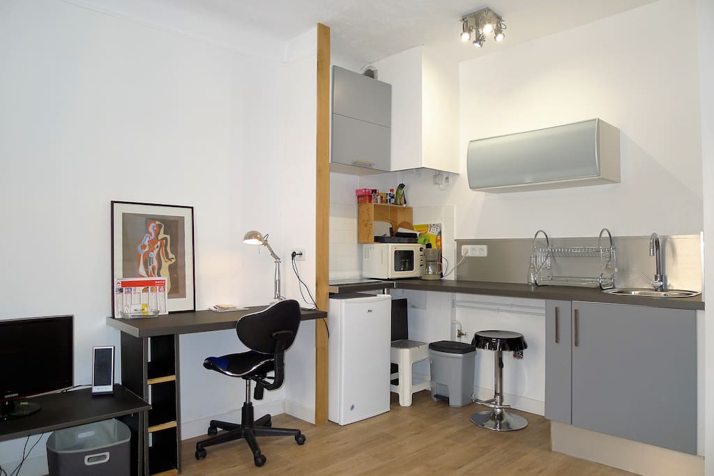Espace bureau, accès internet