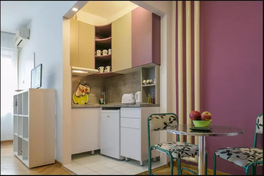 Colorful kitchen