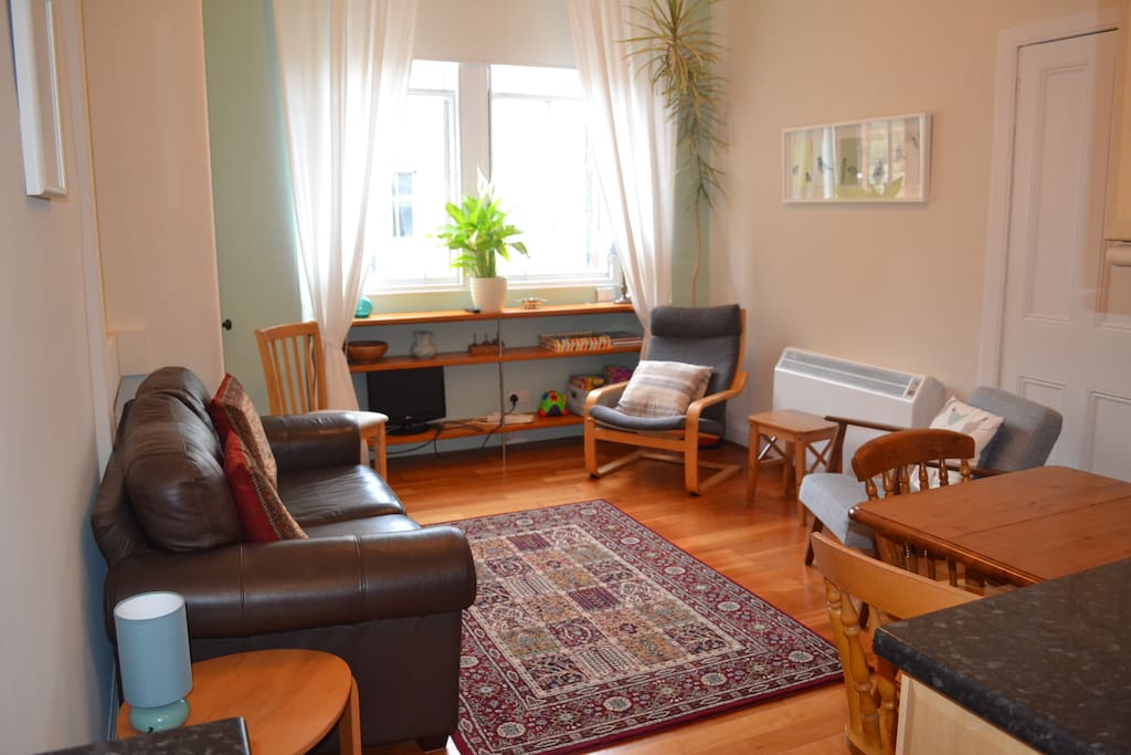 Living room from the kitchen