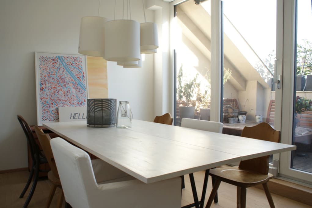 dining room & balkony