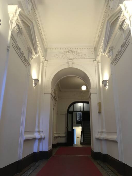 Entrance of the building
