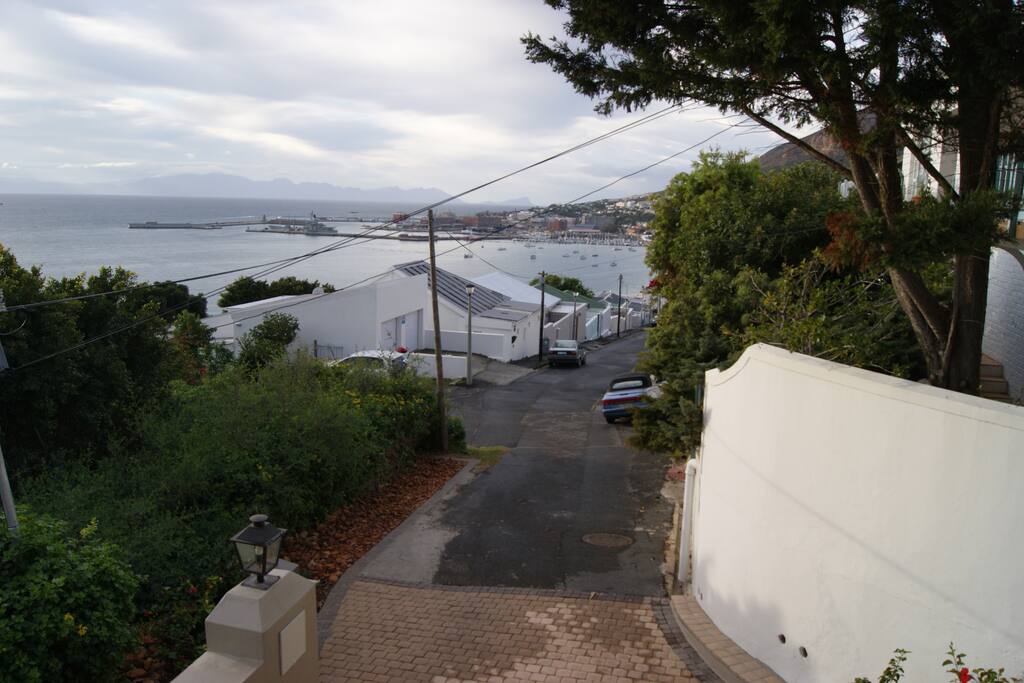 Simonstown yacht basin from Bayview