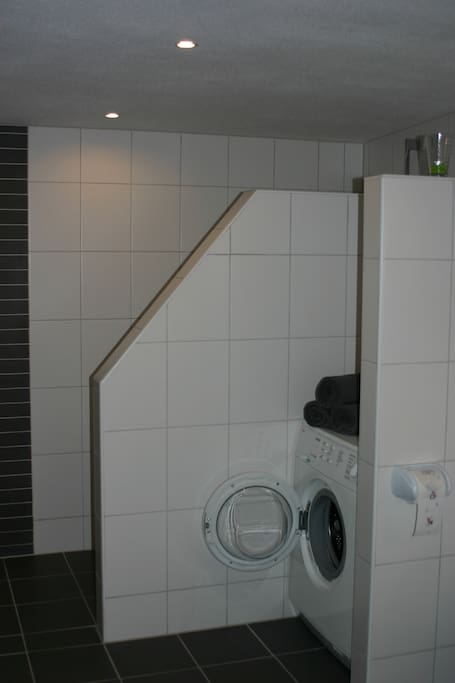 Großraumdusche