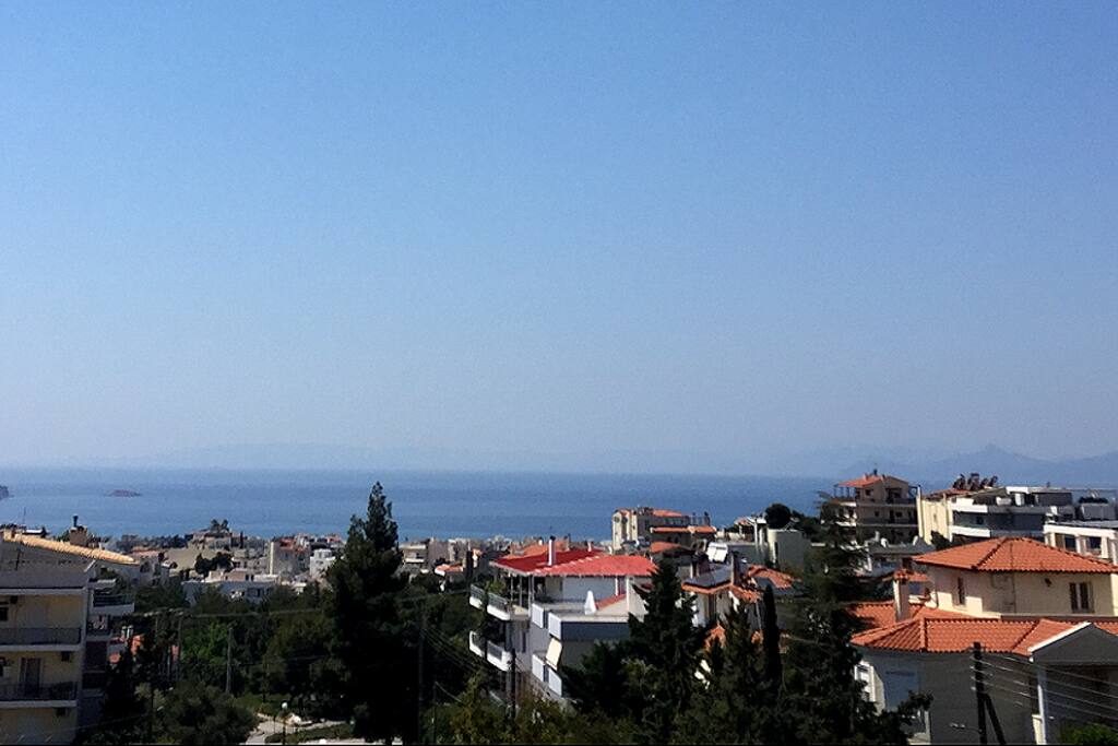 View from balcony.