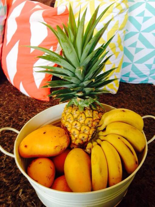frutas en la sala