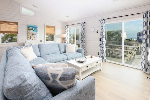 Popular Airbnb listing: The Beach Cottage - Semi-Oceanfront in Duck, NC! in Duck
