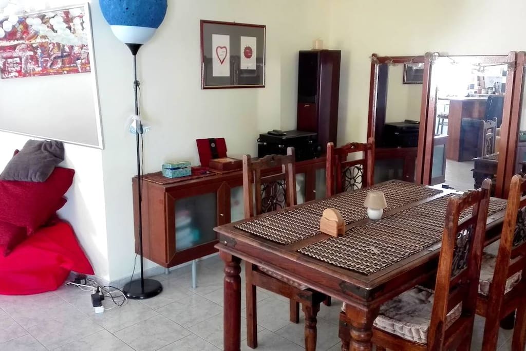 the dining room