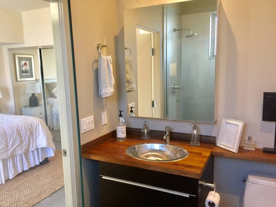 Your private bathroom