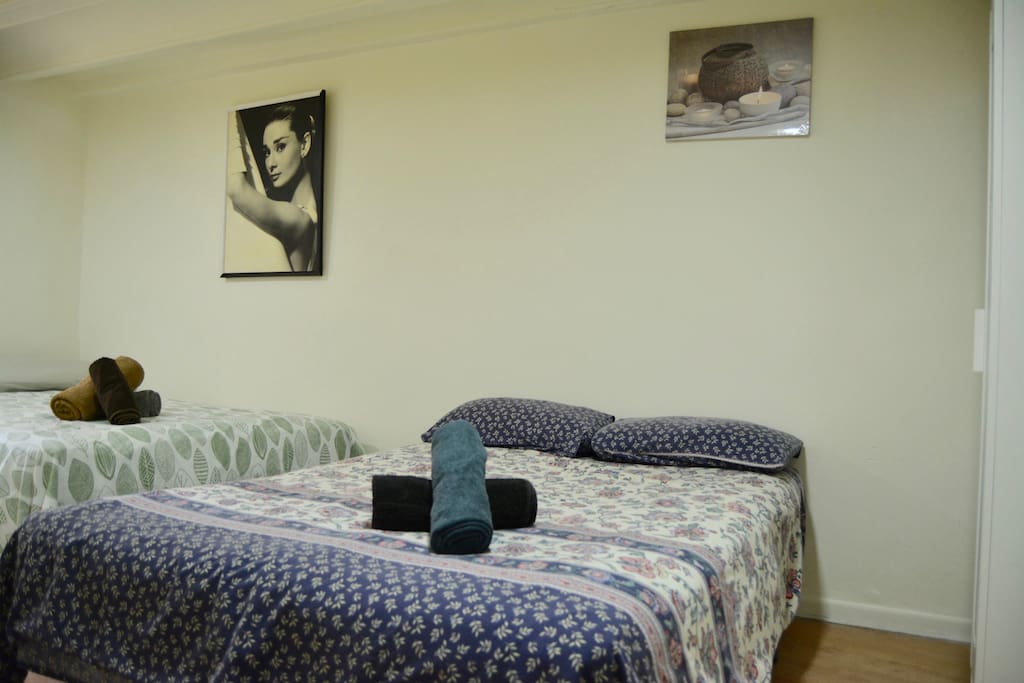 NICE BIG ROOM (Up to 4 guests)/WIFI/AirC+Big Terrace