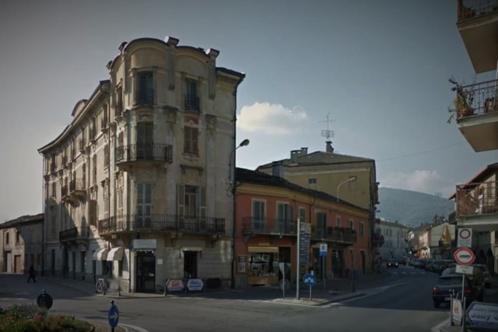 Vista da Strada Statale Cuneo/Dronero