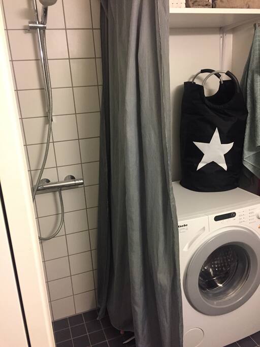 The bathroom