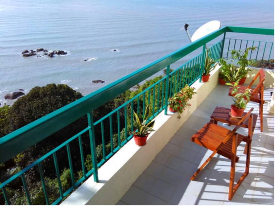 Sea View from Living Room & Master Bedroom Balcony.