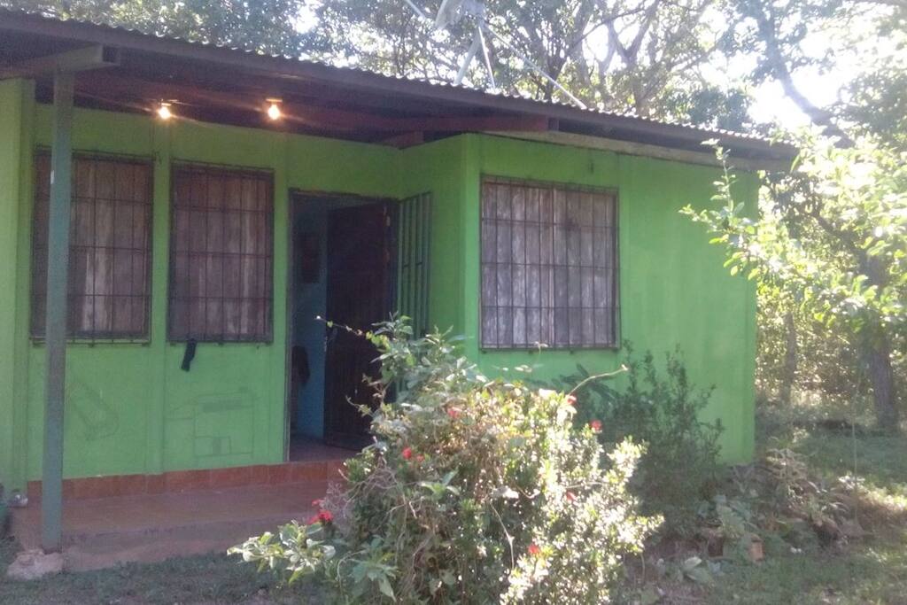 Frente de la casa.