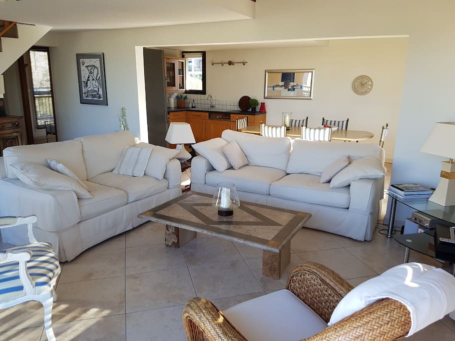 Lounge, and open plan dining