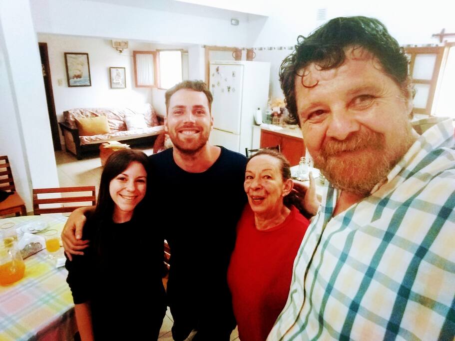 Marien y Martín nos visitan desde Buenos Aires, compartimos lindas experiencias.