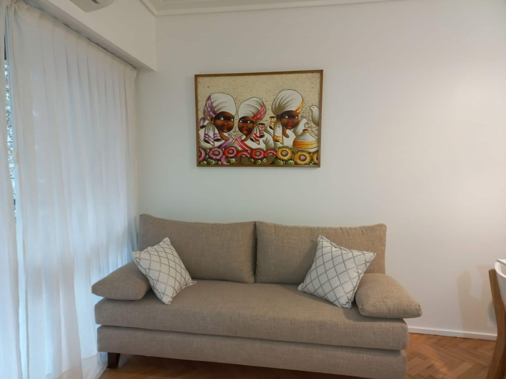 3 bedroom apartment in Palermo, newly furnished