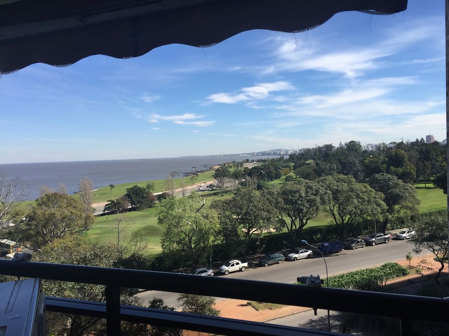 Vista desde la terraza del apartamento / View from the appartments balcony