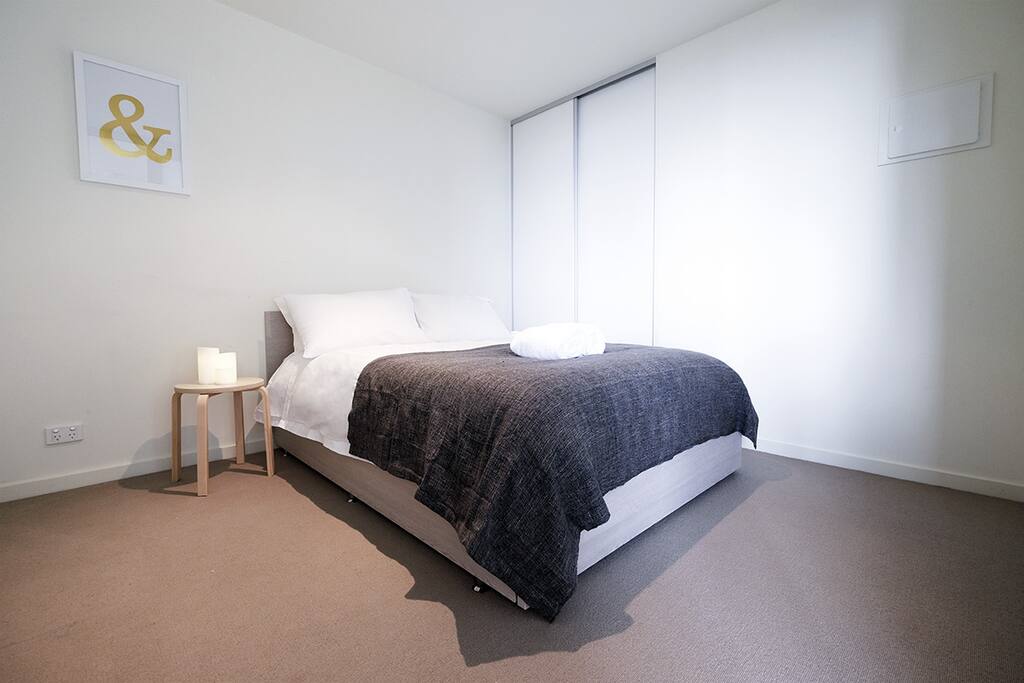 Spacious master bedroom.