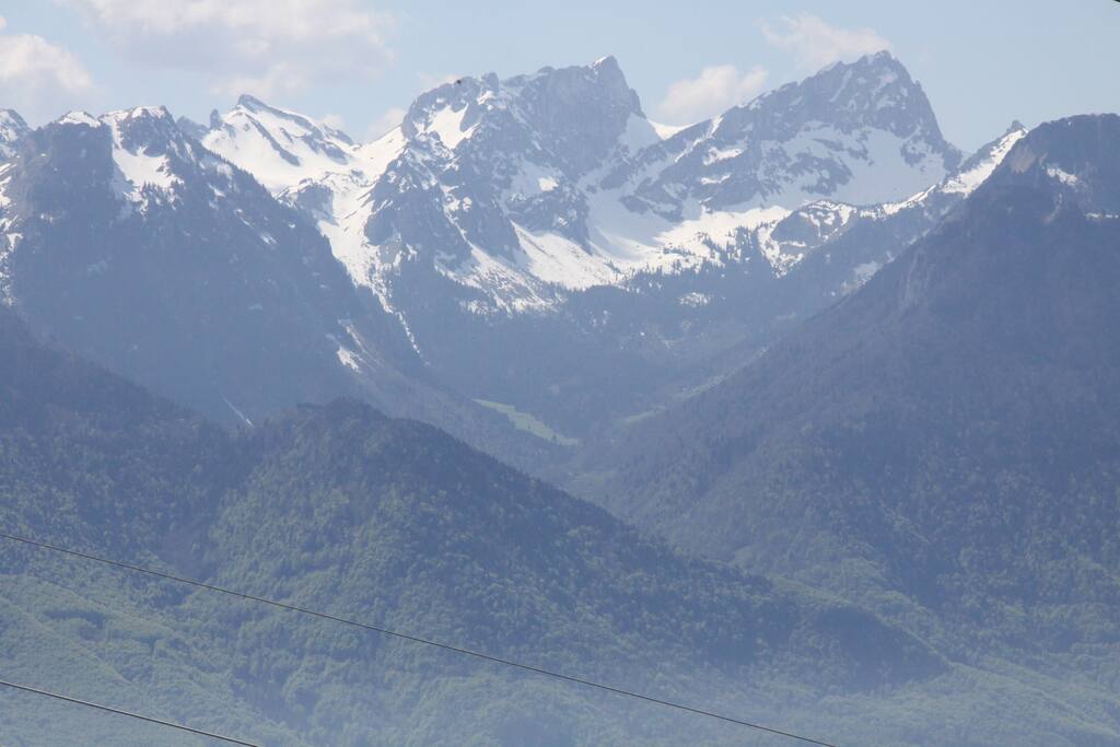 Aussicht Savoyer Alpen