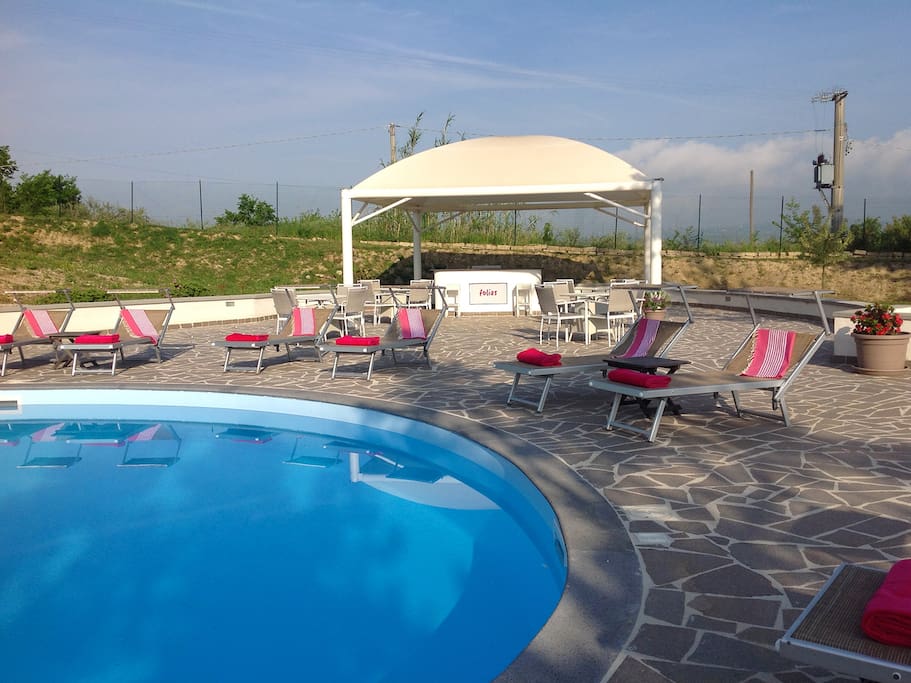 Piscina di acqua salata