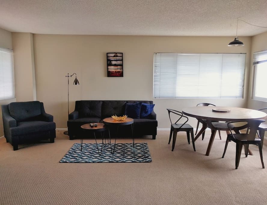 Living and dining space