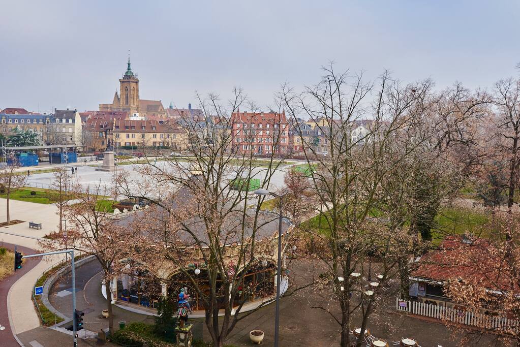 La vue sur Colmar
