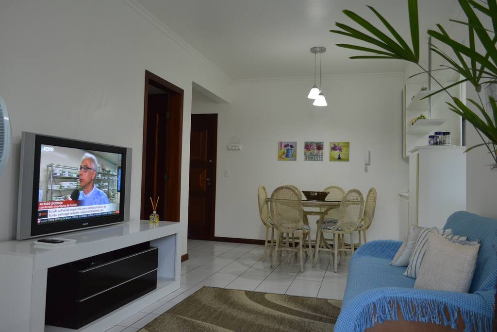Sala vista da varanda