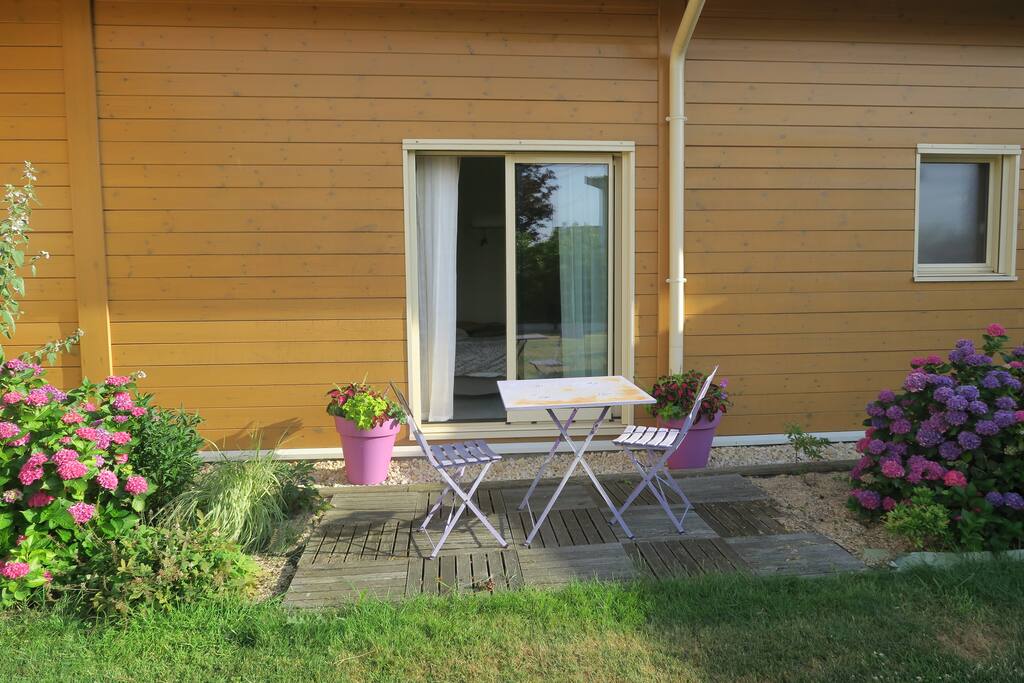 la chambre de l'extérieur