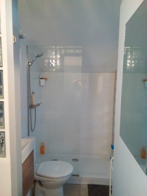 Bathroom (well, it's a shower, WC and basin)
