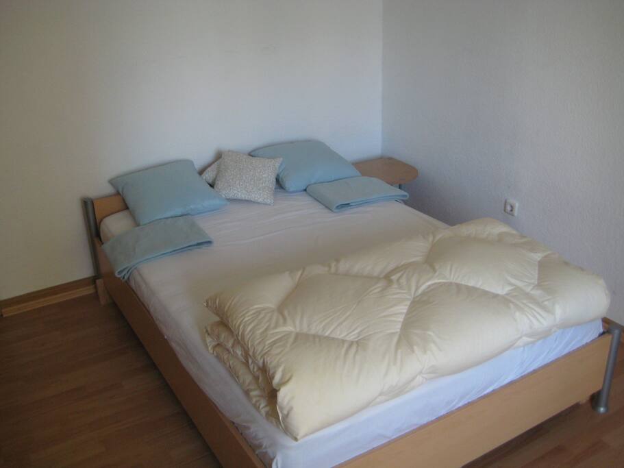 Your cozy double bed