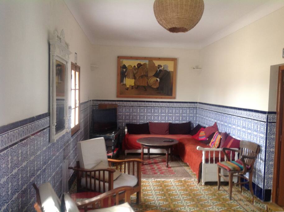 Parent's bed room with chill out area