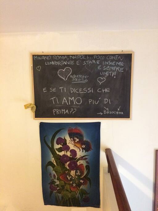 La lavagna degli ospiti;-)