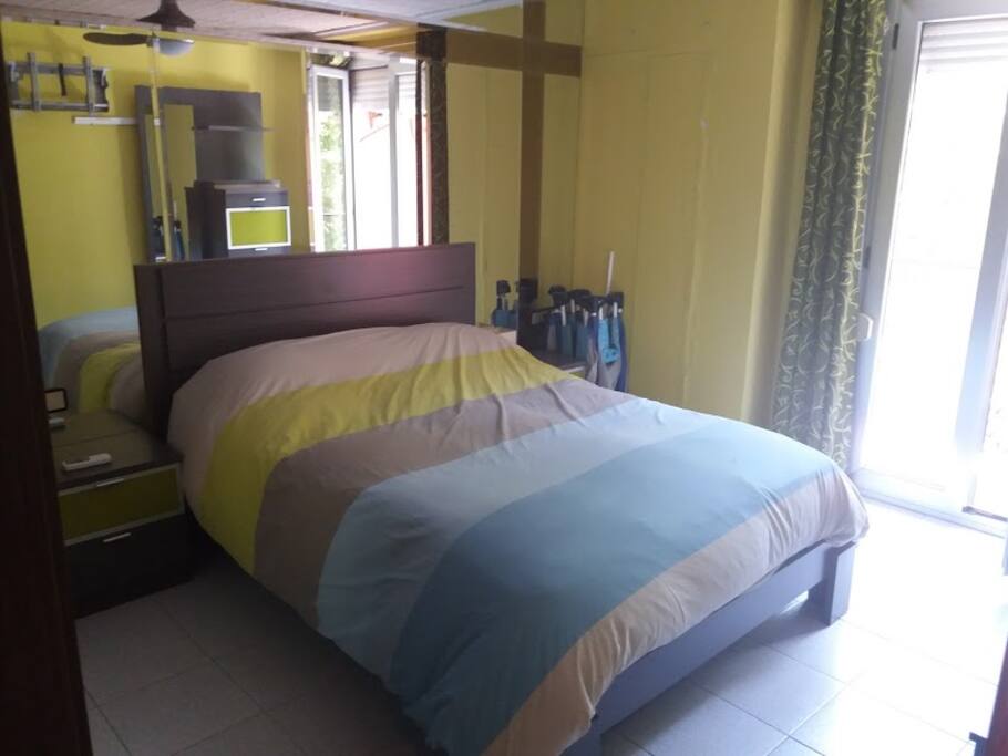 Chambre lit double