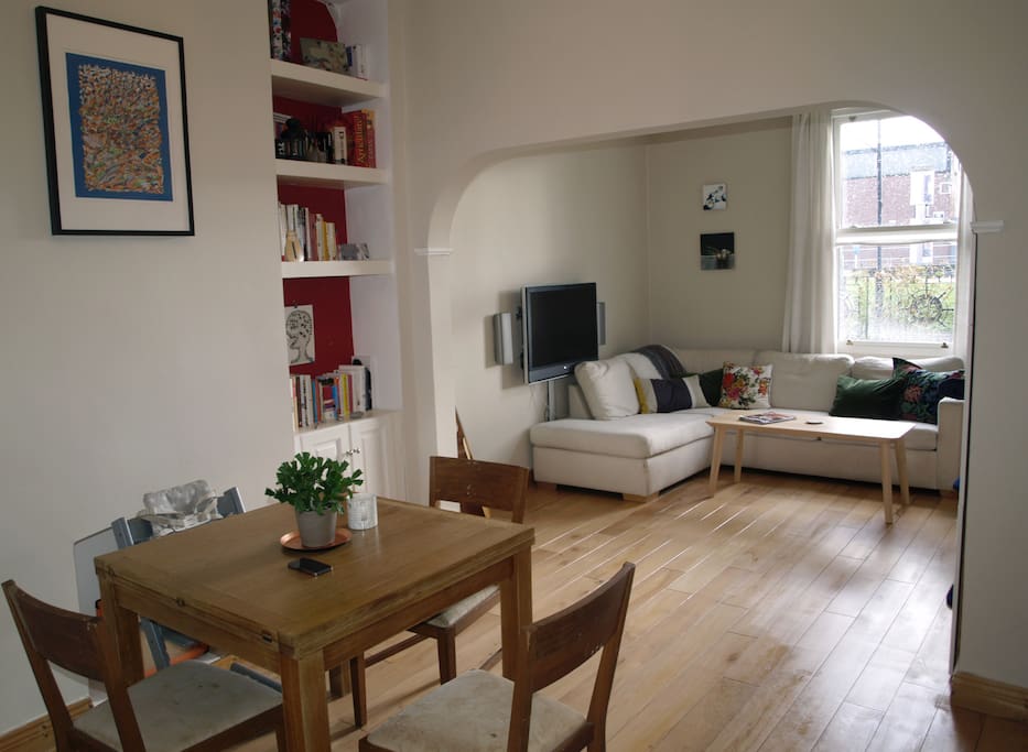 The living room