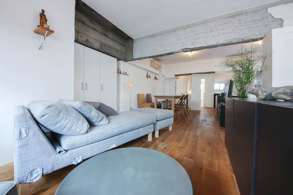 Big Sofa and low table