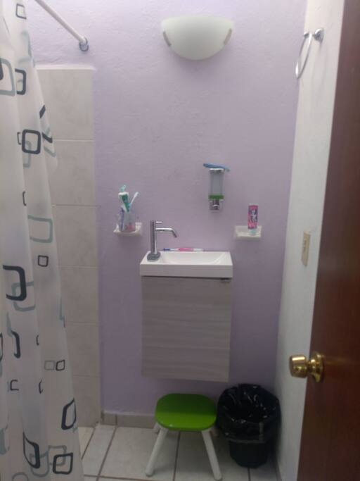 Baño compartido recamaras 2 y 3