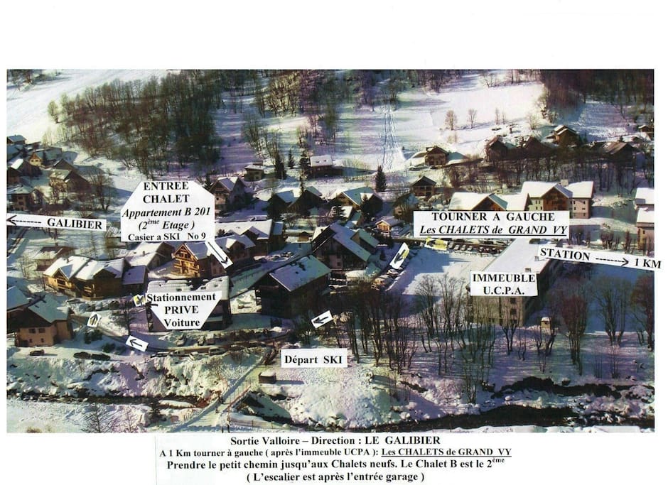 Plan de l'appartement