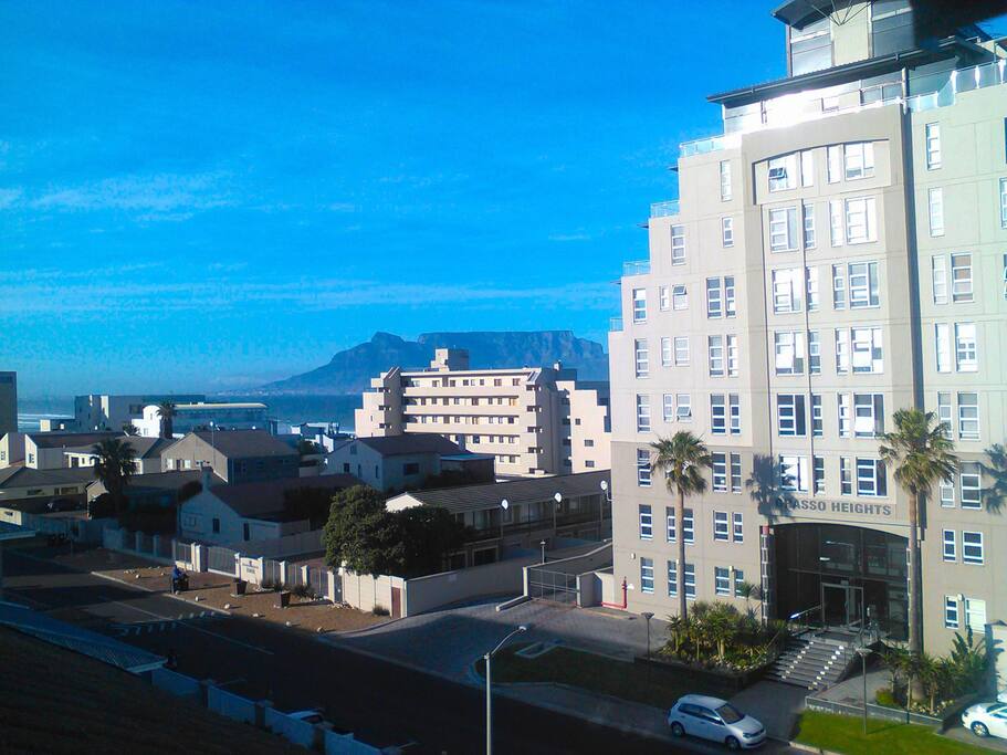 This is the view of the lounge area of the apartment (to the left)