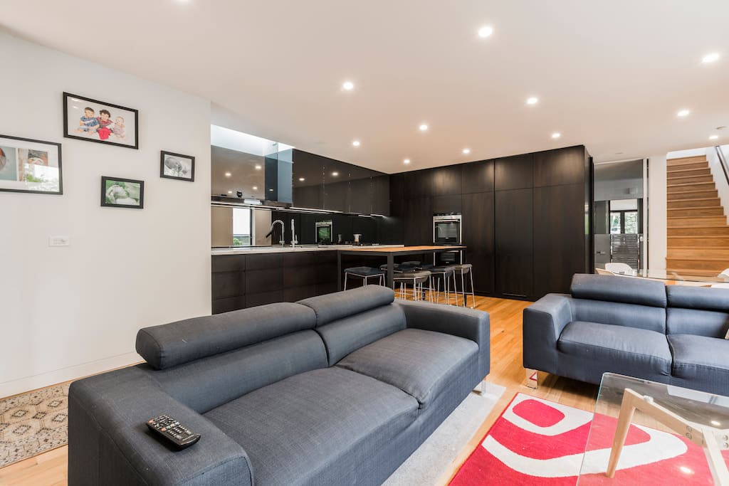 Living area upstairs