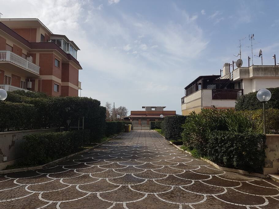 Giardino condominiale