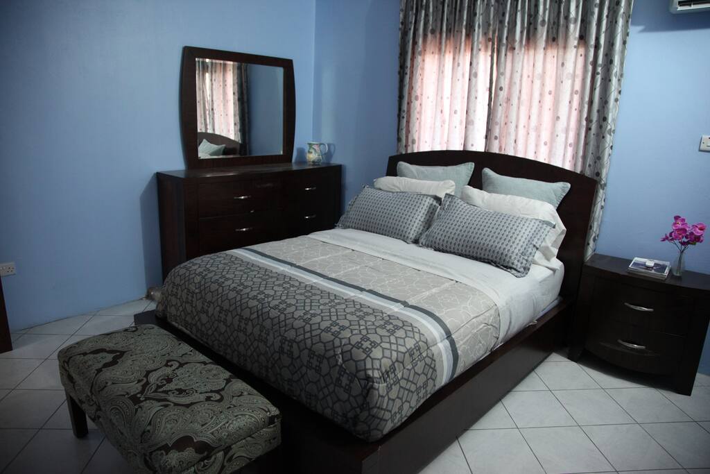 Bedroom #1
Full bed and bathroom
