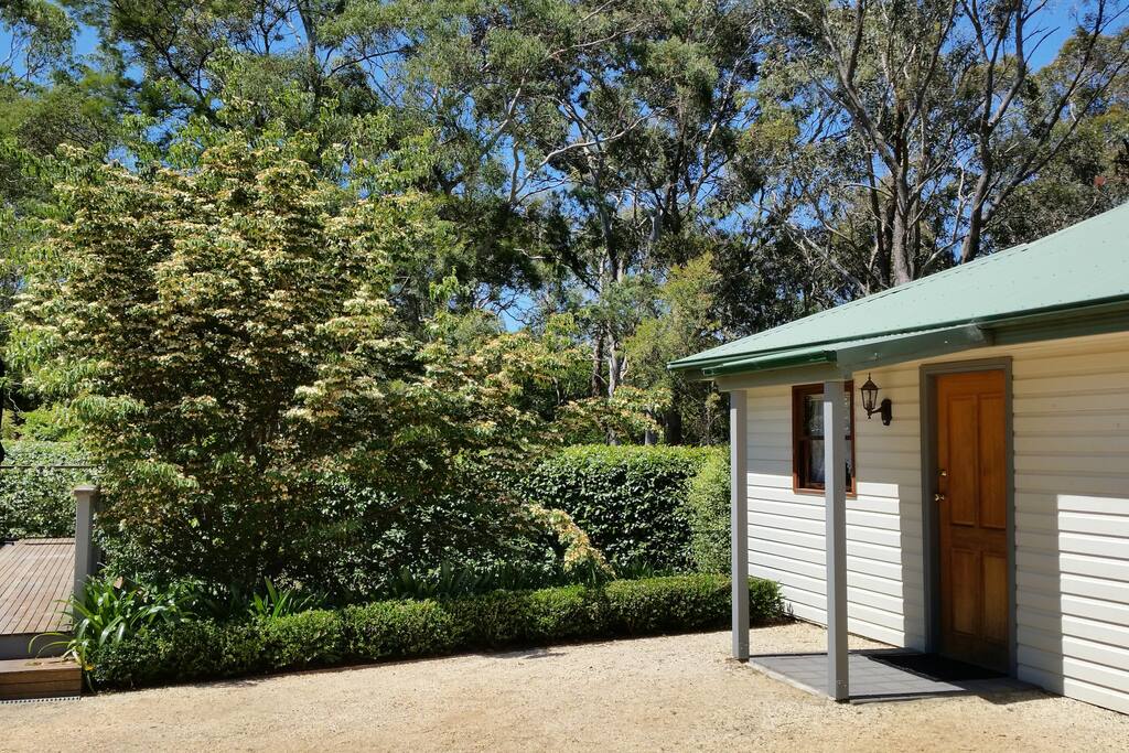 Backing onto bushland