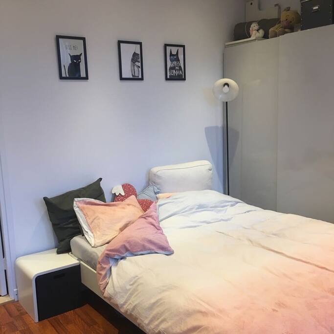 Lekker groot 160cm bed