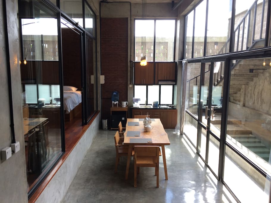 Superior Double Bedroom with Private Pool and Kitchen Set