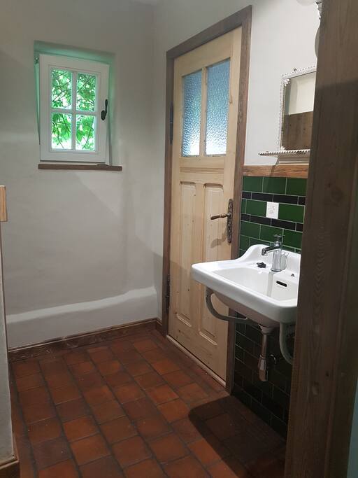 Family room private bathroom