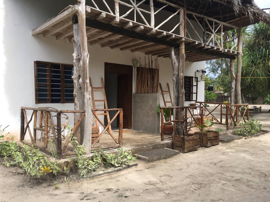 The house with Room Moja and Room Mbili