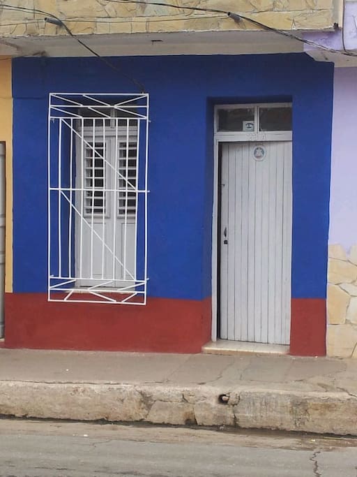 frente de la casa
