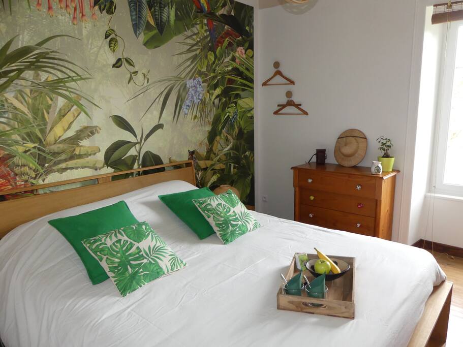 Chambre mur droit