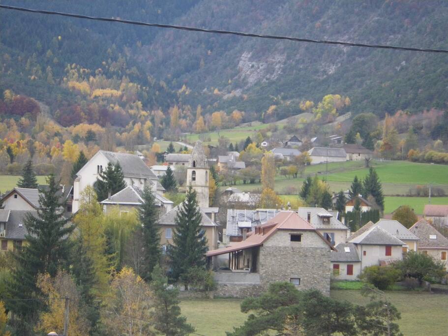 Selonnet vu depuis votre chambre