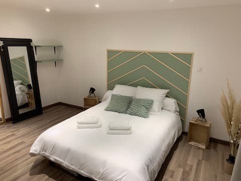 Renovated studio, cozy atmosphere